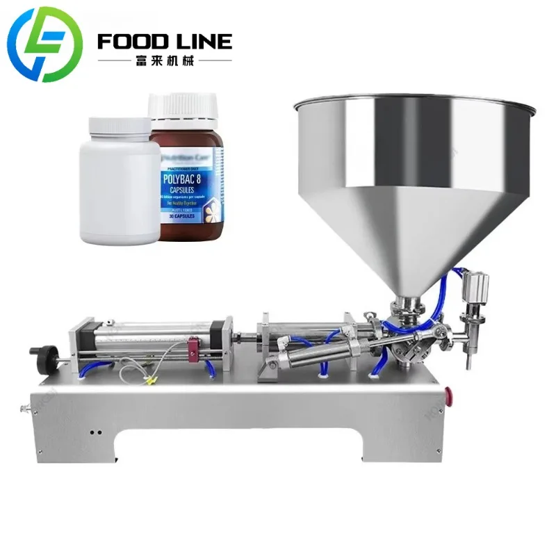 Chili Oil Filling Machine for Pastes Sauce Seasonings Water and Honey Filling Equipment
