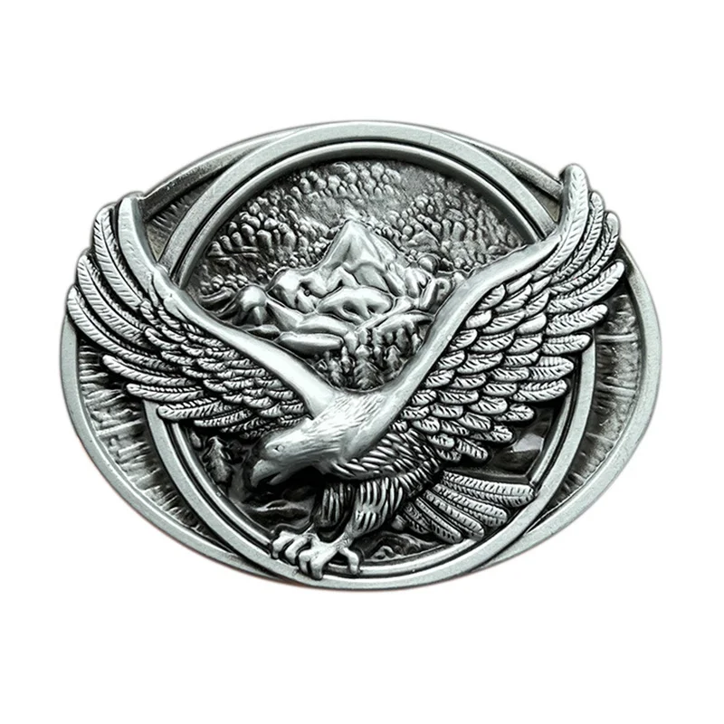 Fivela de cinto Eagle estilo ocidental