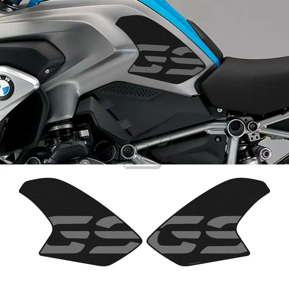 Motorcycle Accessorie Side Tank Pad Protection Knee Grip Traction for BMW Motorrad R1200 GS 2013-2017