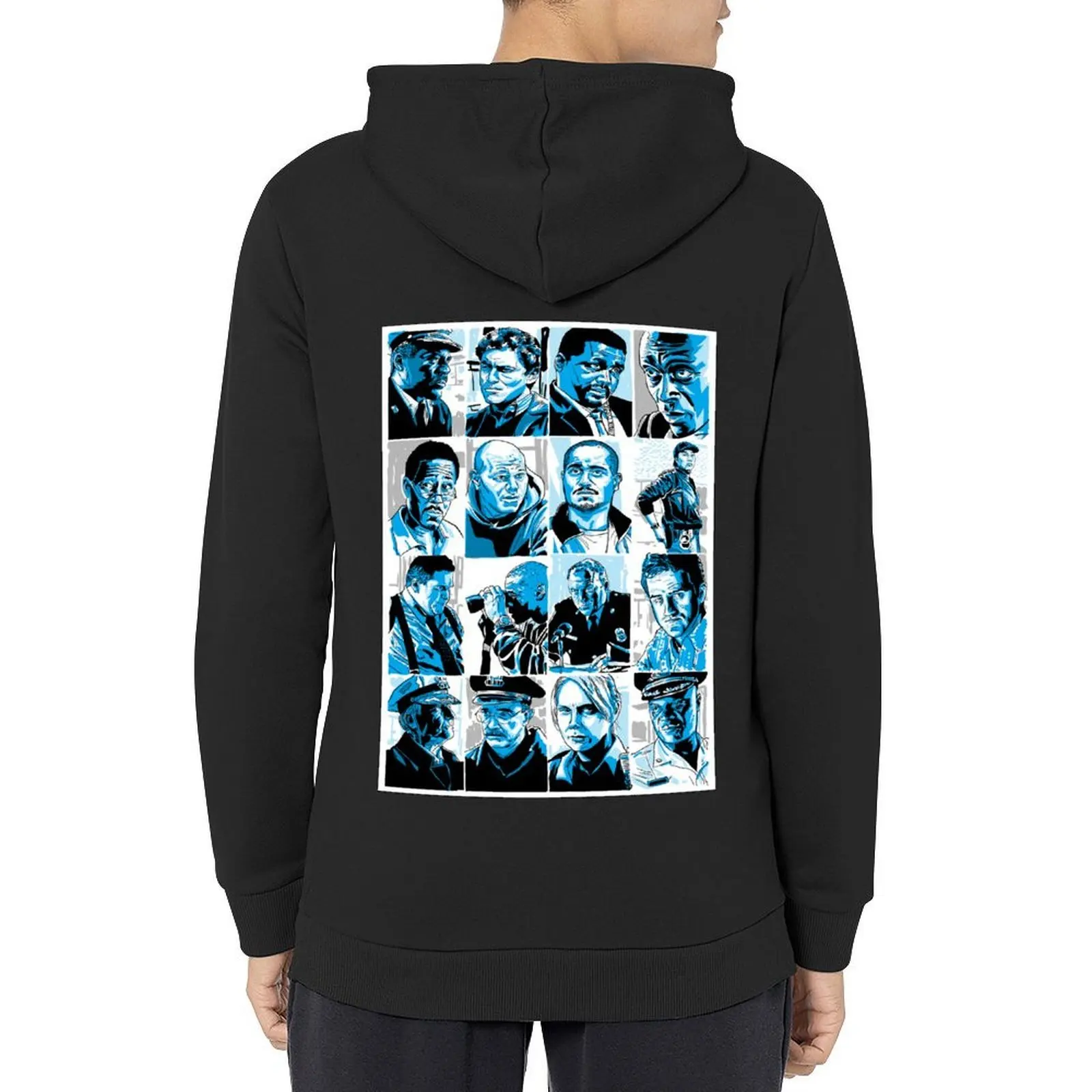 

The Law - The Wire Hoodie aesthetic clothing winter clothes men's winter sweater mens designer clothes new in hoodies