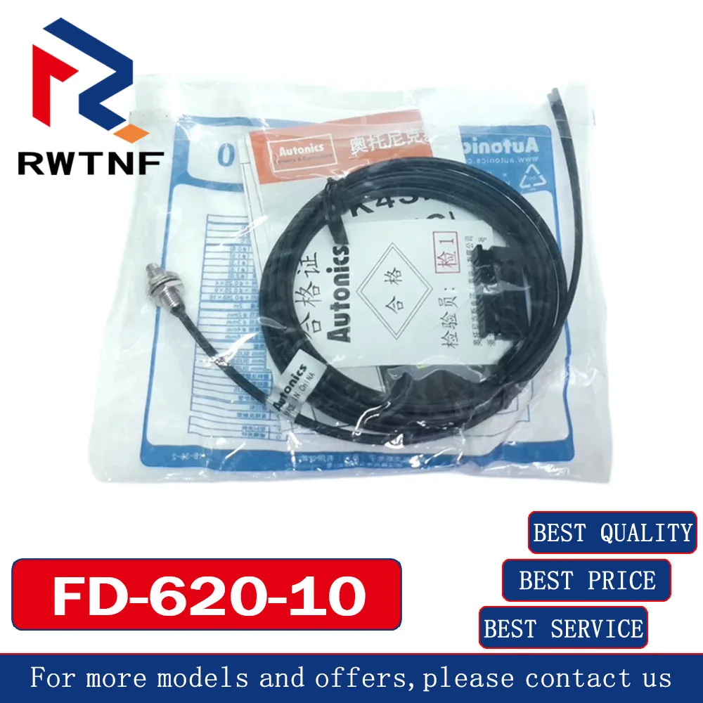 Brand New Genuine FD-620-10 Autonics Fiber optic sensor, M6 interface, diffuse-reflective type