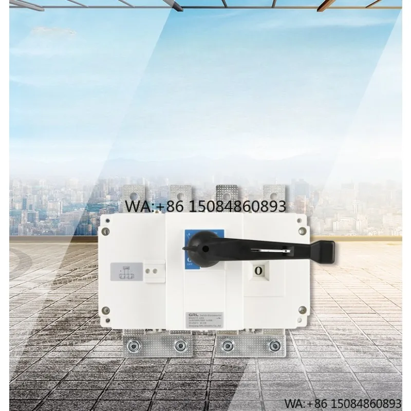 IP66 Outdoor DC Changeover Switch Disconnector Isolator for Solar PV System & Solar Power Protection