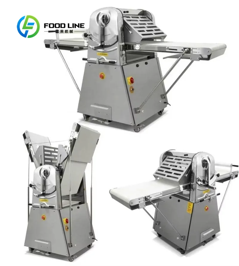 Customized High-Quality Dough Sheeter - Precise Thickness Control for Flaky Crispy Pastries Puff Pastry Maker