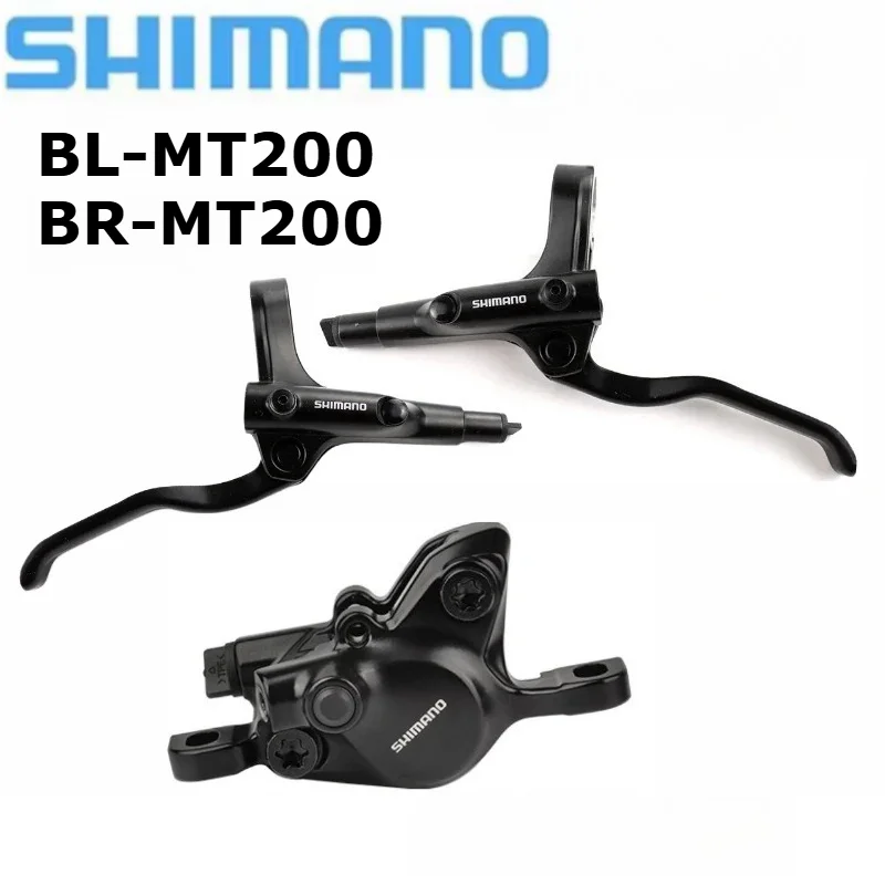 

SHIMANO MT200 Brake Levers MT200 Brake Caliper Hydraulic Disc Brake Levers for Mountain Bikes Left & Right Handles