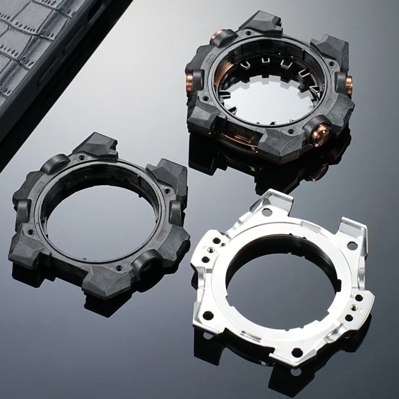 時計インナーケース DIY アクセサリーカシオ GST-B400 時計フロントステンレススチールケース修正インナーラバーケースボトムカバー