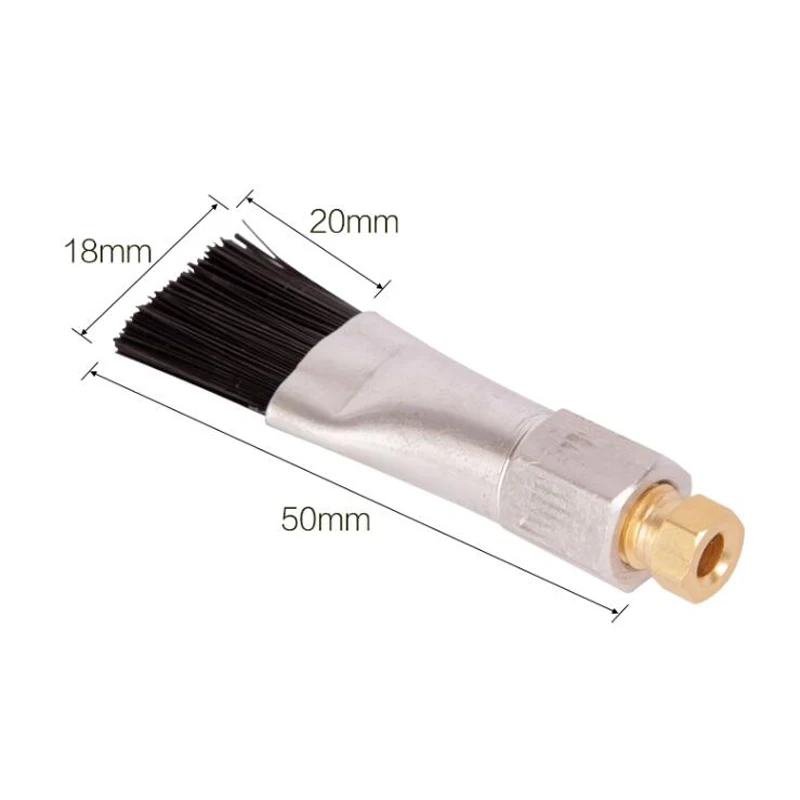 Spazzola per lubrificare automatica per scale mobili Spazzola per lubrificazione catena M8/M10 per sistema di lubrificazione centralizzato/Centro macchina CNC 10 pezzi