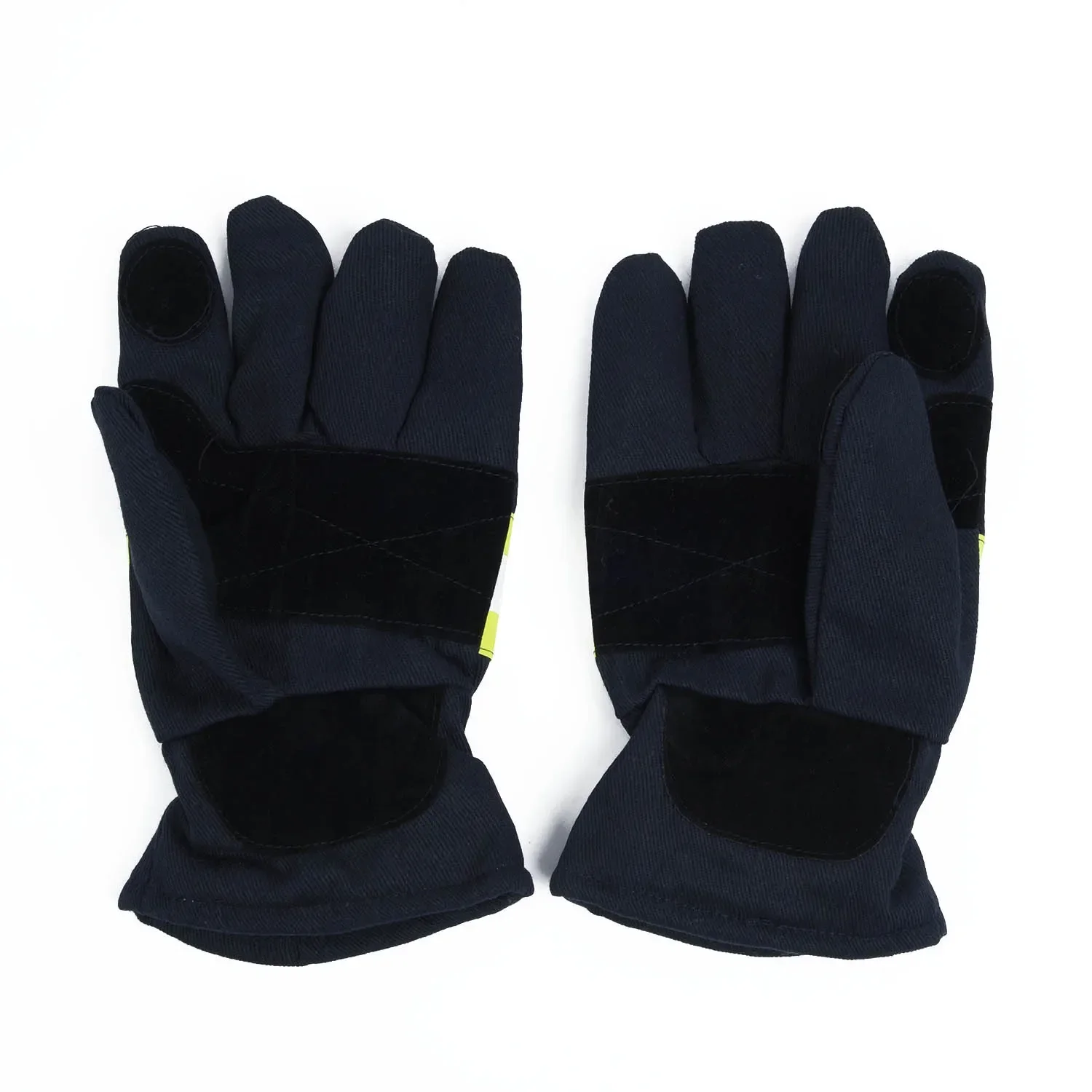 Heat Proof Anti Fire Gloves Anti-fire Gloves Reflective Strap Flame Retardant Heat Resistant Protect Hand For Welding Fire Proof