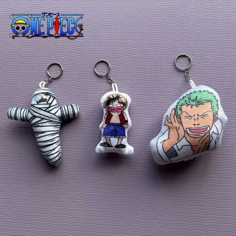 One Piece anime periferiche talking doll Zoro chiedere istruzioni bambola fasciatura rufy peluche ciondolo portachiavi regalo all\'ingrosso