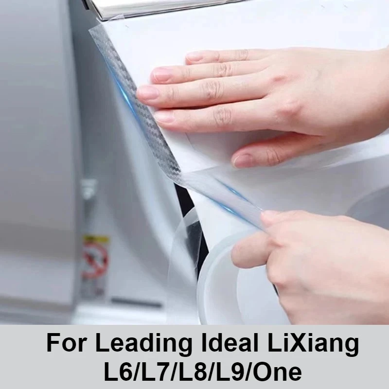 

Free Cut Transparent Carbon Fiber Anti-collision Strip For Leading Ideal LiXiang L6/L7/L8/L9/One Car Scratch Resistant Accessory