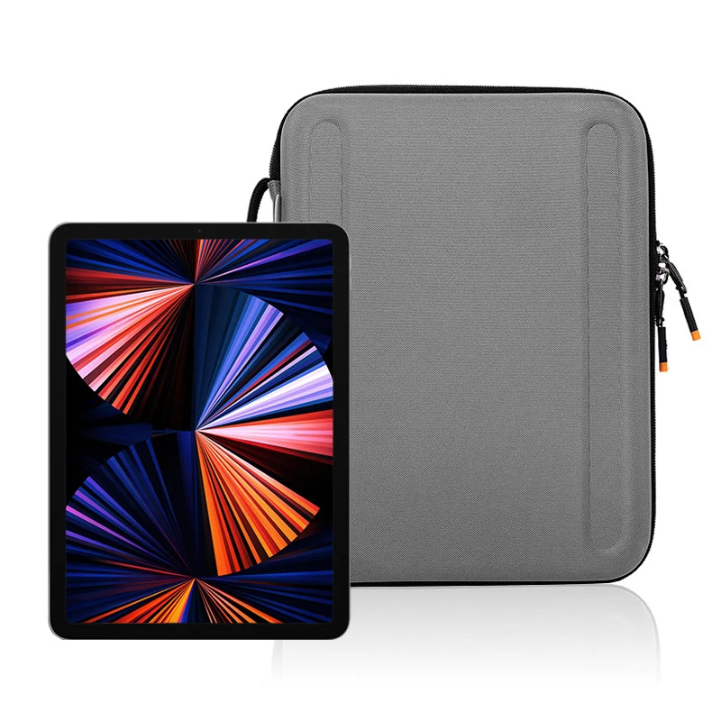 Imagem -04 - Bolsa de Armazenamento Rígido Eva para Ipad Pro Tablet Case Bolsa Multifuncional Air Superfície Go2 Huawei Matepad Xiaomi mi Pad 12.9