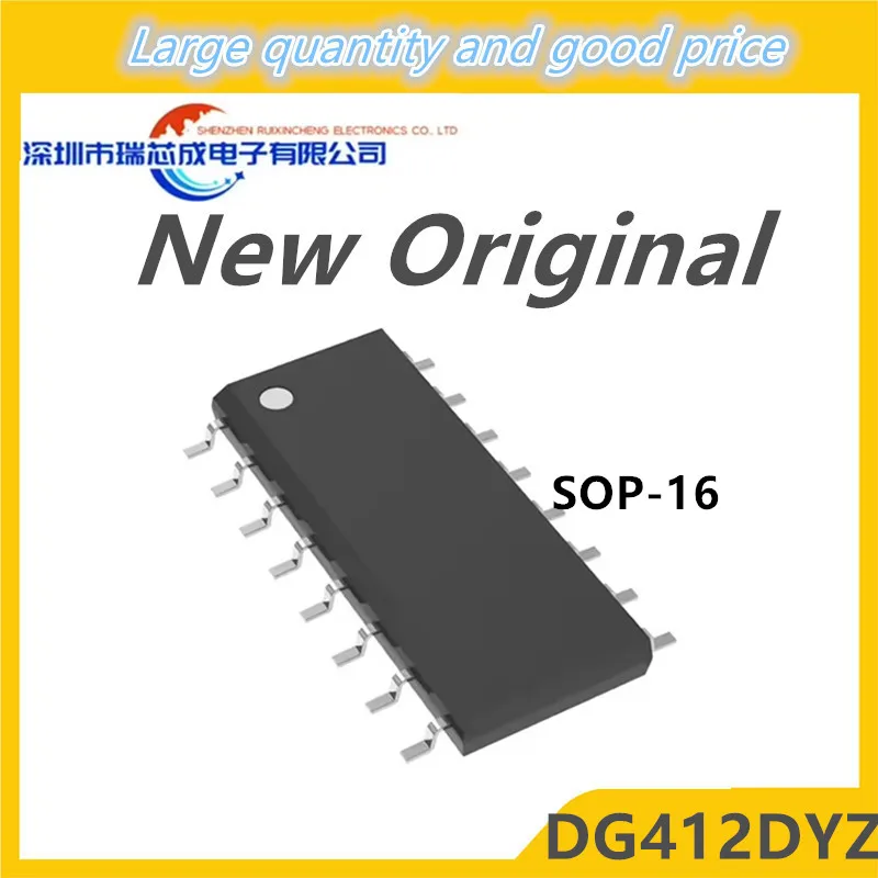 (10piece)100% New DG412DY DG412 DG412DYZ sop-16 Chipset