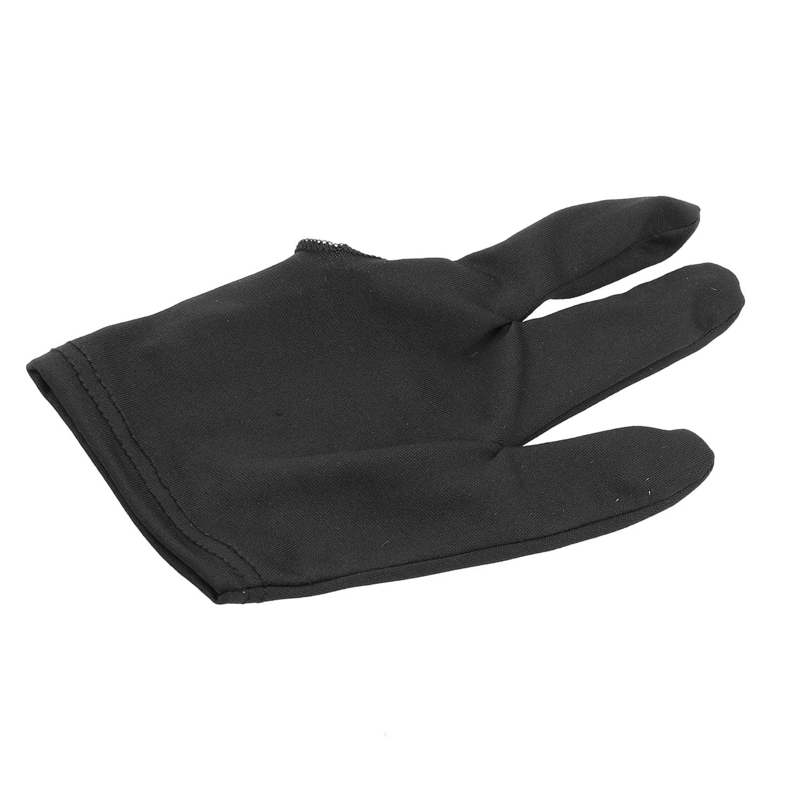 Three Finger Pool Cue Glove for Snooker Billiard Use Elastic Material Suitable for Left and Right Hand Players
