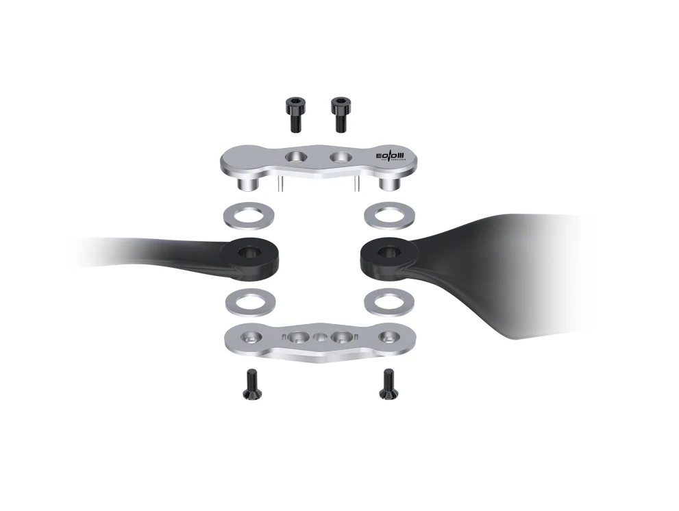 Langyu EOLO CN22-дюймовый композитный пропеллер из углеродного волокна 22-дюймовый складной пропеллер E2000-E3000 одновальный пропеллер