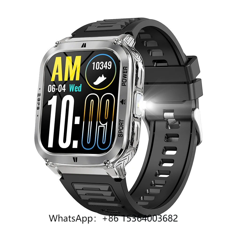 

TJXL- 2025 Smart Watch Blood Oxygen Blood Pressure 1.83" Screen 30M Waterproof GPS Positioning Men Outdoor Relojes Smartwatch