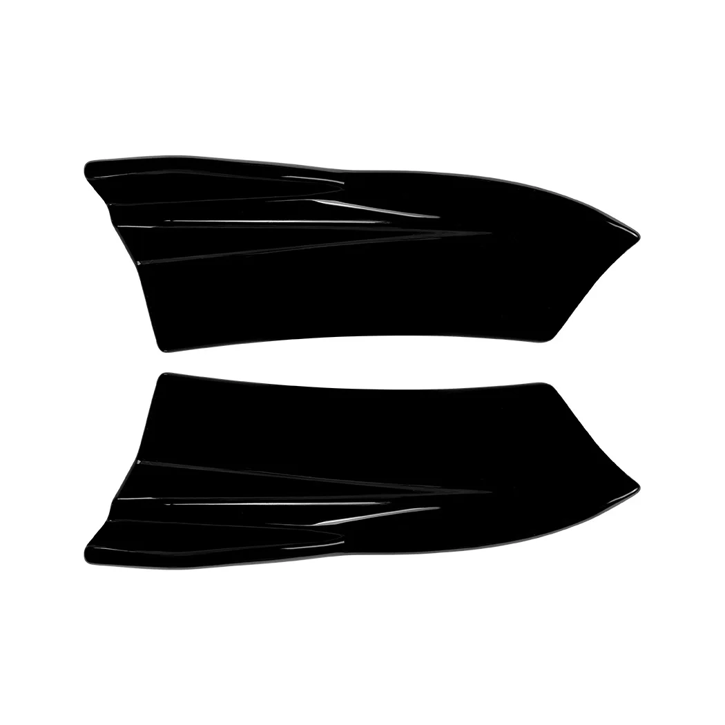 Rear Bumper Side Corner Trim For A5 For S5 For 8T For Facelift 2 Door 2013 2017 Piano Black Carbon Fiber Texture ABS Replacem