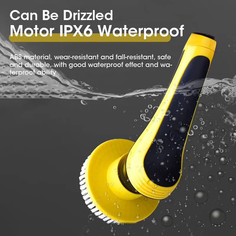 10-in-1มัลติฟังก์ชั่ไฟฟ้าทำความสะอาดแปรง USB ชาร์จห้องน้ำล้างแปรงครัวทำความสะอาดเครื่องมือครัวเรือนทำความสะอาดแปรง