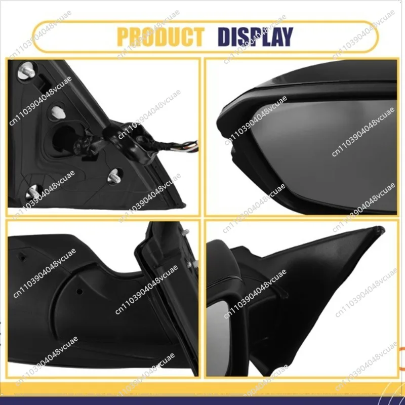 For Plastic 76258-TE-H21 Car 9-pin Left Rearview Mirror Suitable