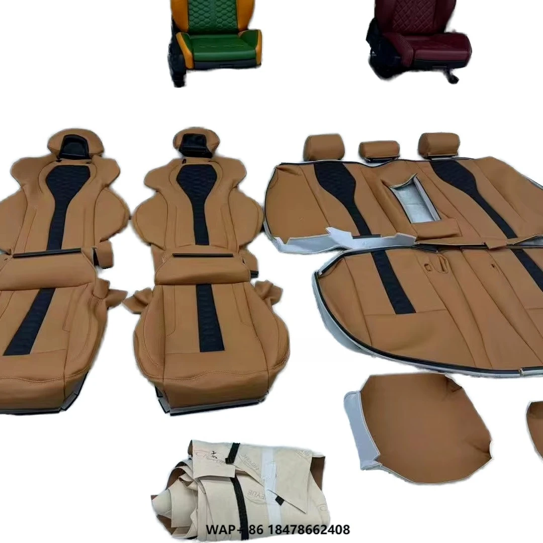 

Sport Racing Bucket Seats Customizable Leather Cover for Car Interior