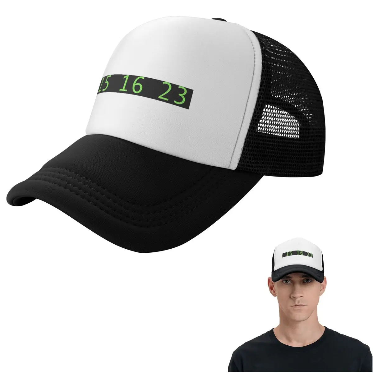 Lost - Dharma Initiative - 4 8 15 16 23 42 Cap Fashion Mesh Baseball Caps Adjustable Hat Hip Hop Summer Unisex Baseball Hats
