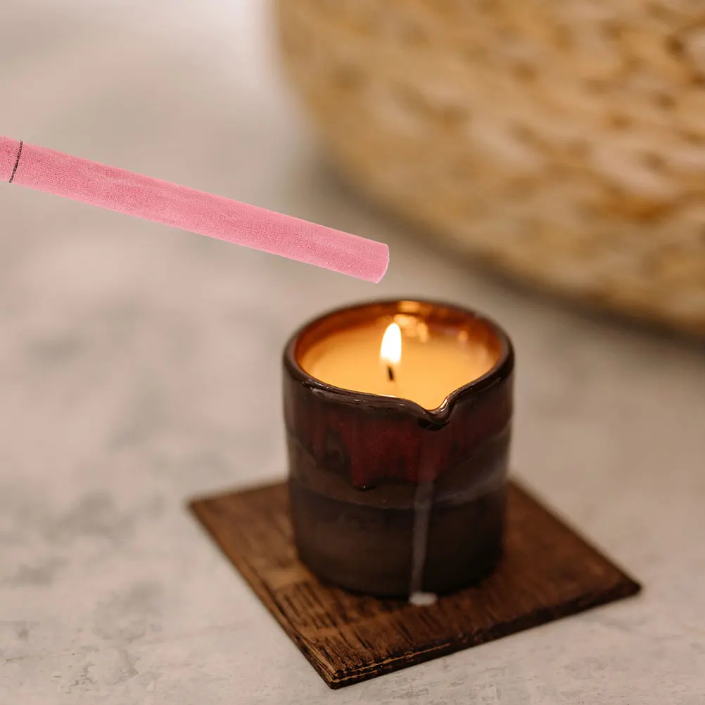 

10 Pcs Moxibustion Sticks Belly Aromatherapy Spa Tools Red Yellow Slow Burning Portable Body Lightweight Safe for Adults