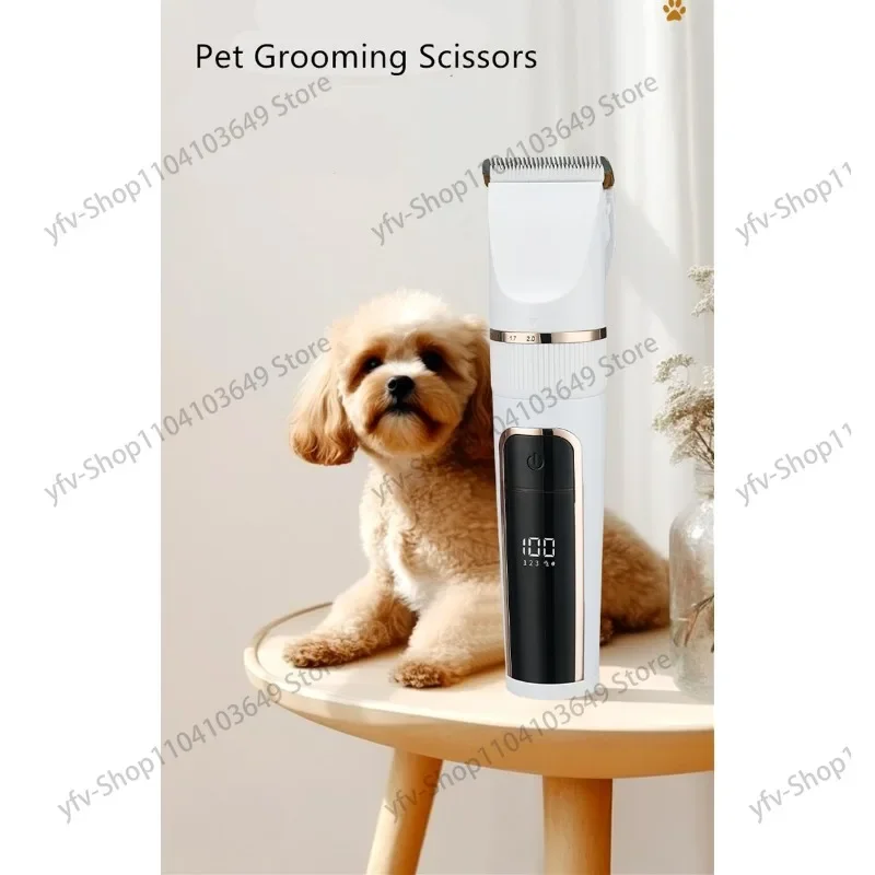 

Professional Pet USB Rechargeable Electric Groomer 3W Large Dogs, Curly Coated Dogs, Long Hair Cats Electric Animal Shaver