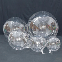 50pcs 8/18/20/24/36 Inch Inflatable Bobo Balloon Birthday Party Wedding Transparent Balloon Decoration Holiday Party Decorations