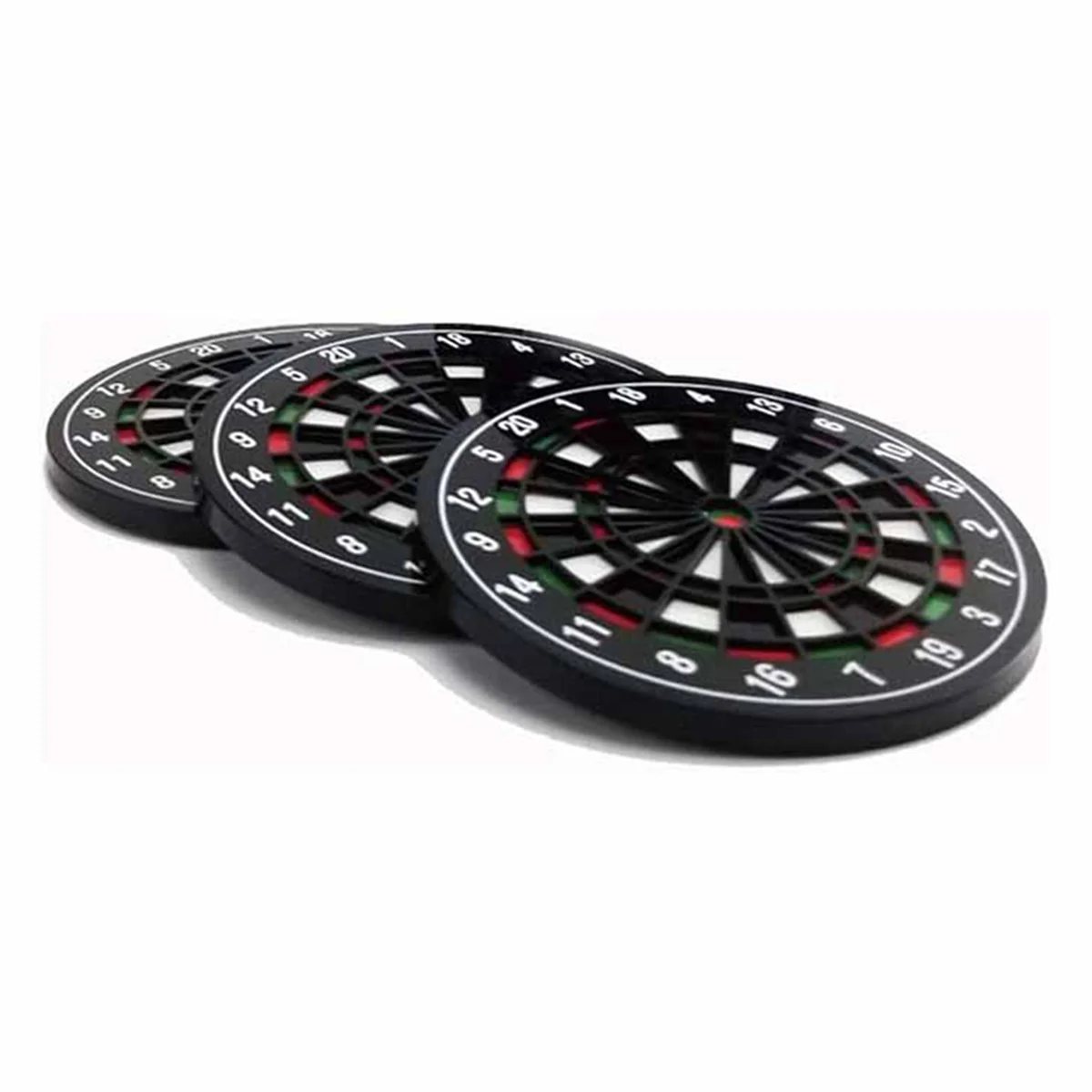 Podkładki pod napoje AB42-Dart-Board Unikalny zestaw 8 sztuk do domu, kuchni, biura, na przyjęcie weselne, śmieszne, fajne, antypoślizgowe podstawki pod piwo