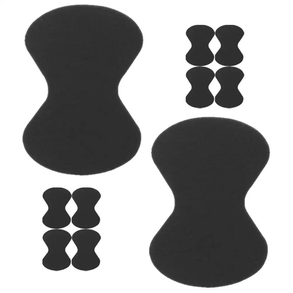 

10pcs Guitar Pick Grips Silicone Anti-slip Stickers Self-adhesive Practical Supplies Black Color Long-lasting Use