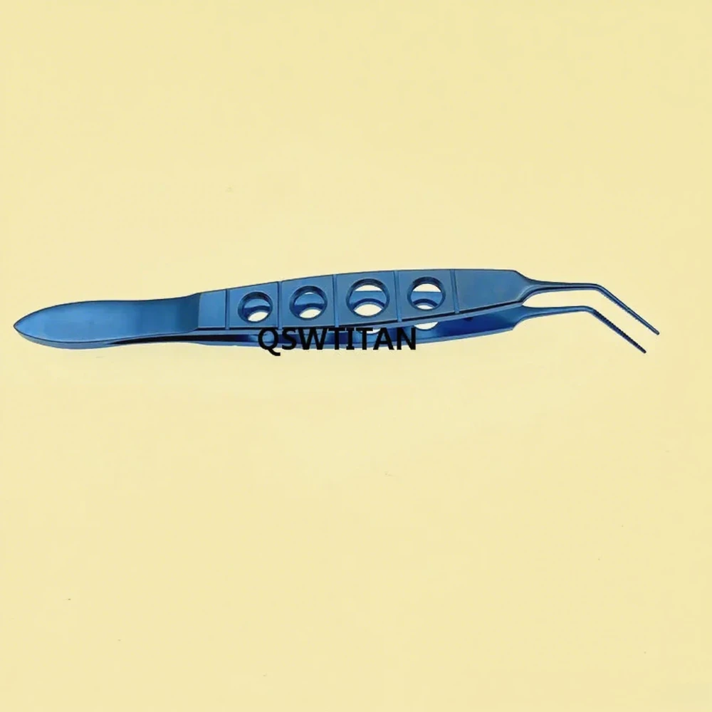 Ophthalmic Nucleus Fragment Forceps Titanium Ophthalmic Crushing Nucleus Forceps Eye Surgical Instrument