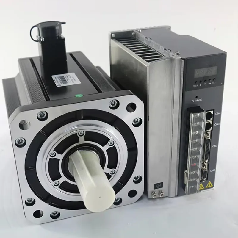 130ST-M15025 3.8KW Servo 15N.M 2500rpm 220V 3phase Ac Servo Motor Drive with Cables CNC Kit