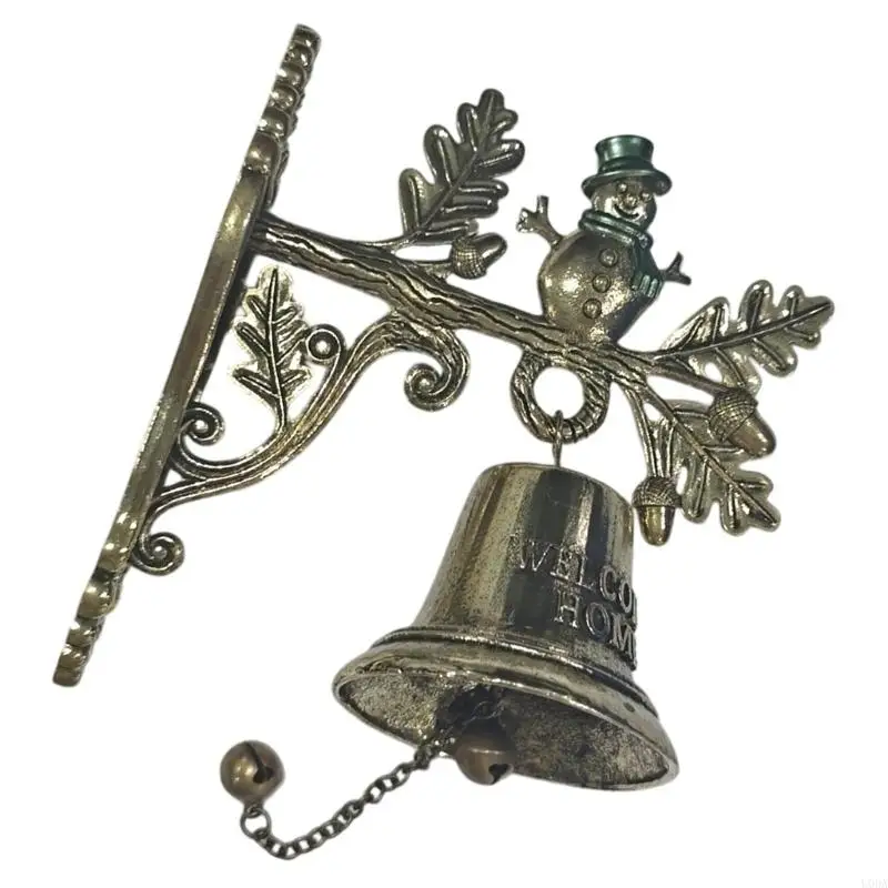  Cheerful Christmas Welcoming Door Accessory Strong Metal Simple Mounting