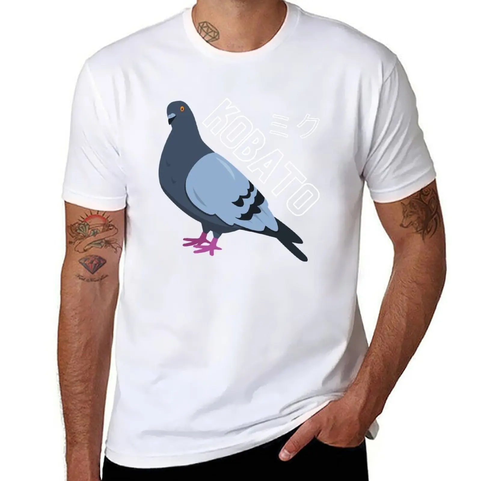 

MIKU - PIGEON ICON T-Shirt anime t shirts for man man t shirt graphic T-Shirt