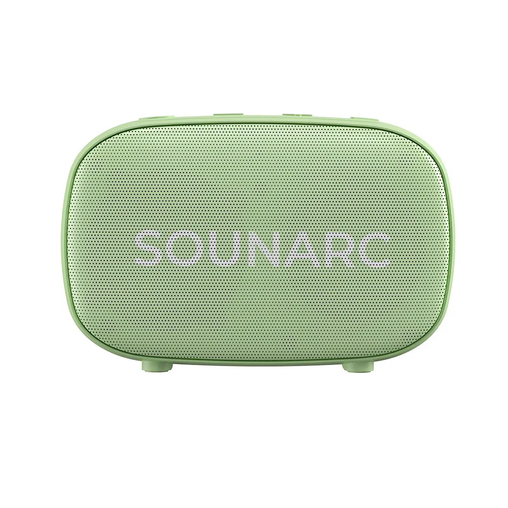 Altoparlante esterno portatile SOUNARC P1, suono bilanciato da 5W, Bluetooth 5.3, accoppiamento Stereo, 12 ore di riproduzione, cordino portatile