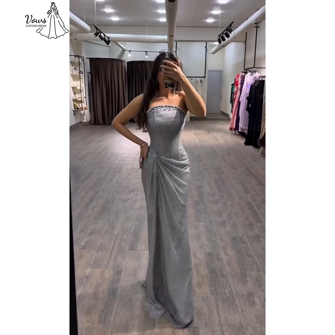 

Vows Fish Tail Dresses. For. Women Wedding Guest Dresses Woman Custom Made Prom Gown Rhinestones Robe De Soiree 2025 Luxe Dress