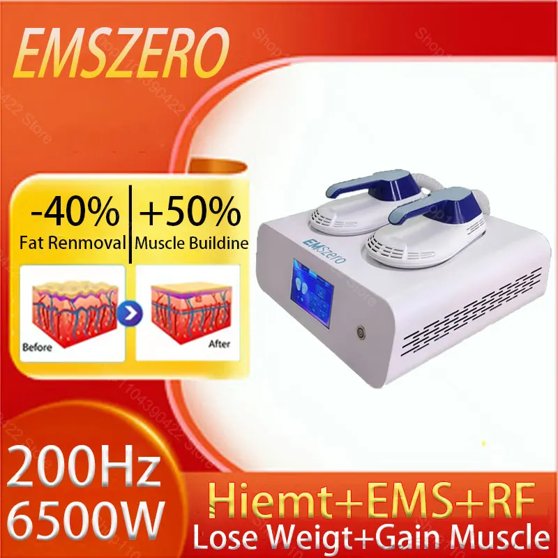 

2025 EMS Comfort Weight Loss and Body Shaping Machine 6500W 15 Tesla RF Electromagnetic Fat Removal Muscle Stimulator EMSZERO