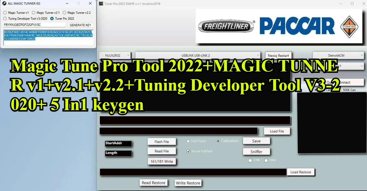 

Инструмент Magic Tune Pro 2022+MAGIC TUNNER v1+v2.1+v2.2+Tuning Developer Tool V3-2020+ 5 In1 keygen