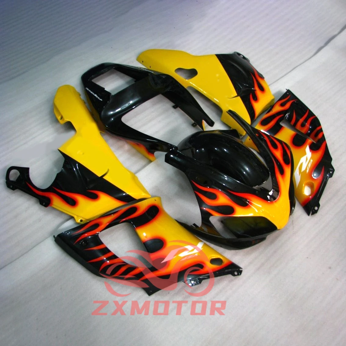 Fairings for Yamaha YZF R1 98 99 ZXMT Plastic Injection ABS Rebuil Motorcycle Customizable Fairing Kit R 1 1998 1999