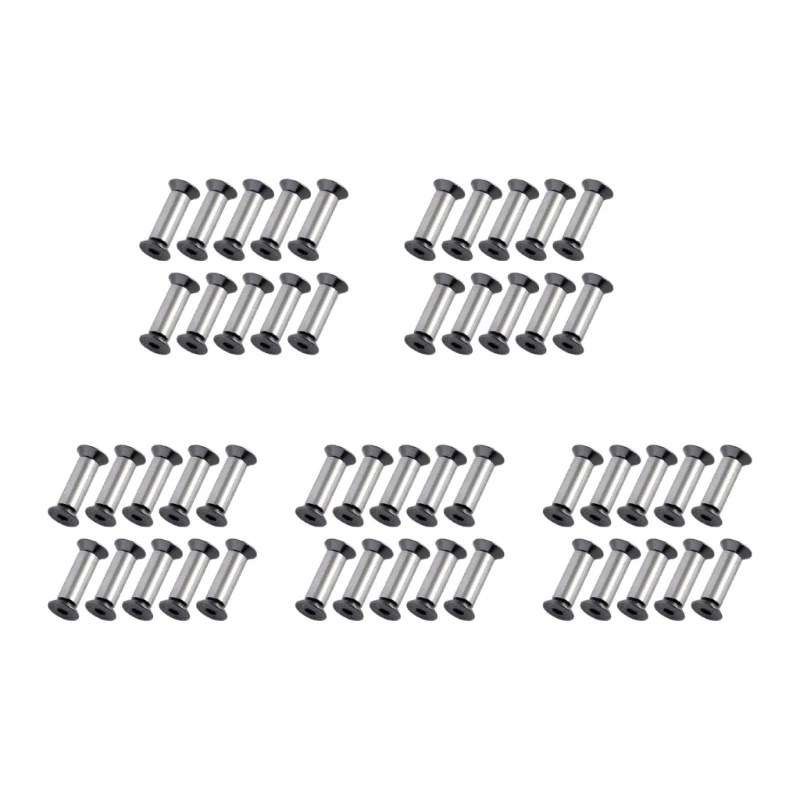 

Knife Handle Rivets Screw YFS Knives Fastening Screws Fastener Nut for 5mm Handle Hole 10PCS