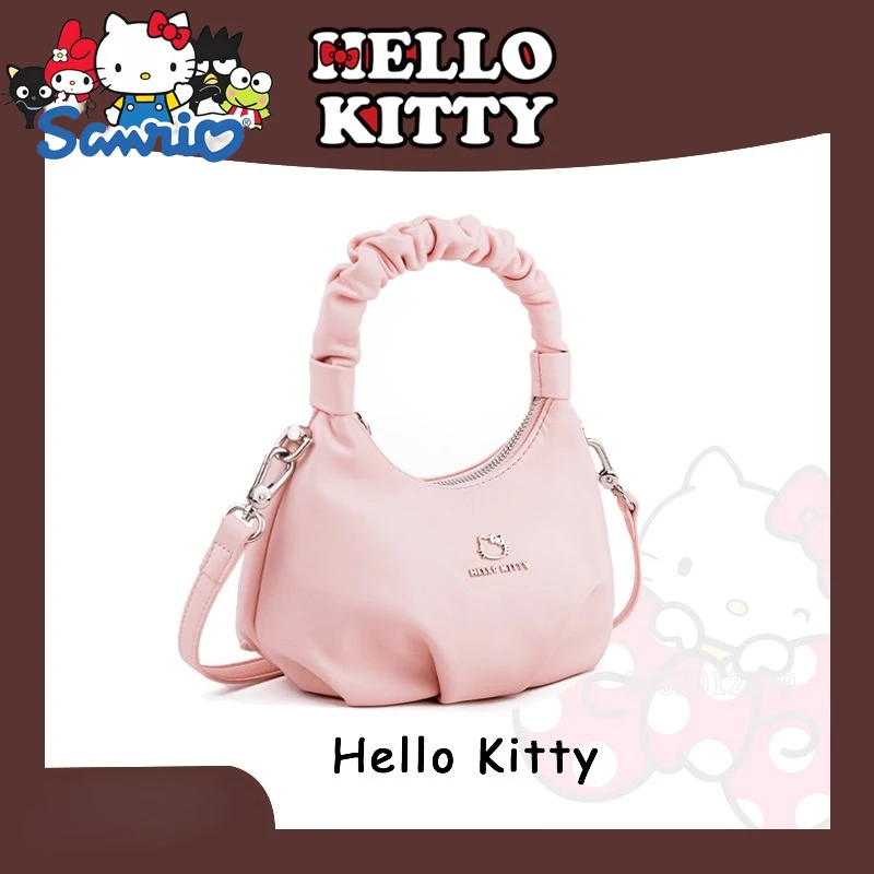 Hello Kitty Original New Women's Mini Handbag Luxury Brand Fashion Women's Mini Shoulder Bag Cartoon Cute Women's Bag