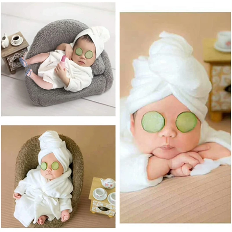 Soft Bathrobes Wrap Newborn Photography Props Baby Photo  Photography Clothing For Baby Newborn Photography Outfits Dropshipping