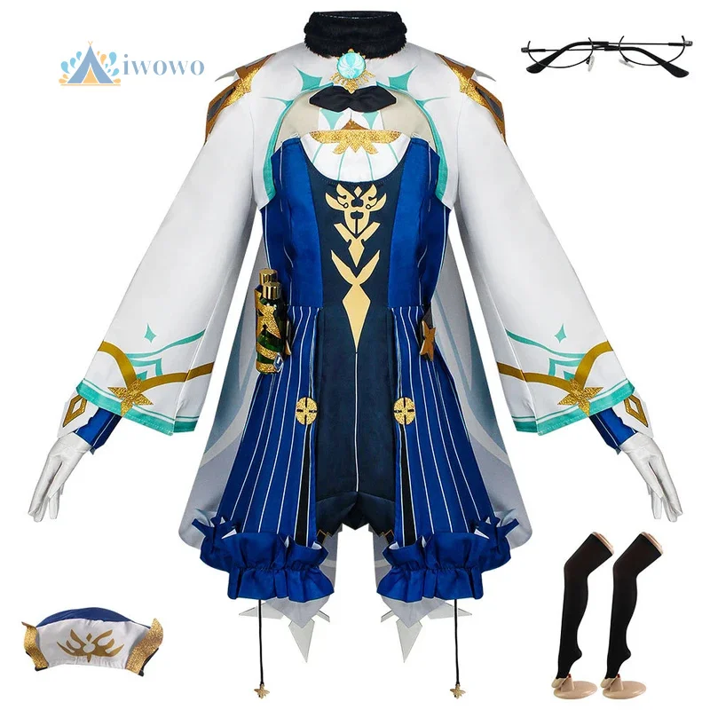 

Genshin Impact Sucrose Cosplay Costume Adult Carnival Uniform Anime Halloween Party Costumes Masquerade Women Game