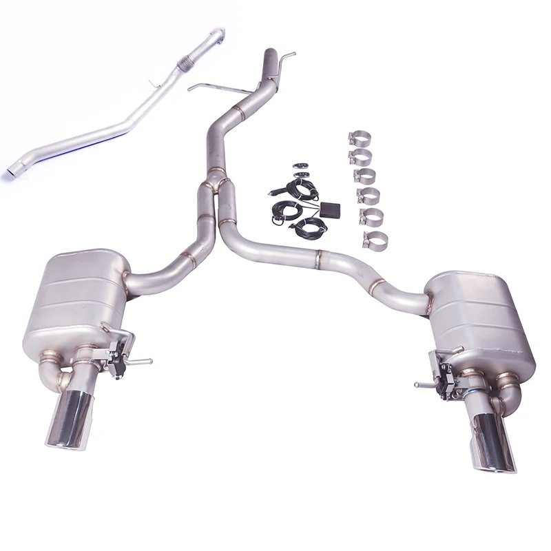 GFC Hot Sales Audi Q5 2.0T Catback Exhaust Tip Valvetronic Exhaust System With Good Sounds