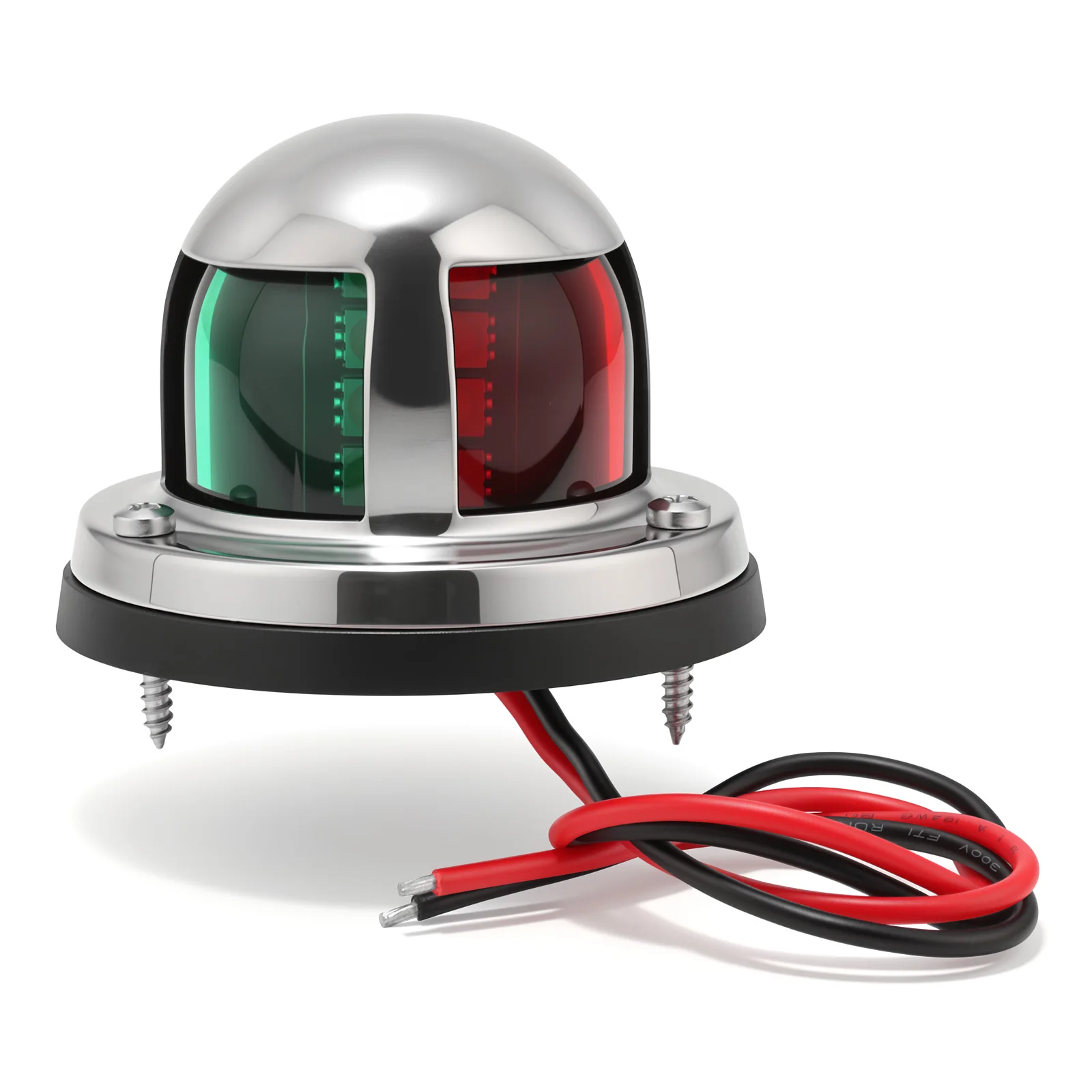 12V Boat Marine Navigation Light Warning Signal Light  Waterproof Green And Red LED Signal Lamp Sailing Lights For Marine Yacht