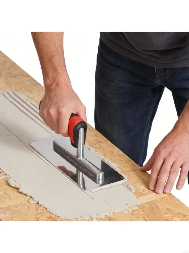 Masonry Plastering Trowel Concrete Float Finishing Building Trowel for Scrape Plastering Paint Wall Stainless