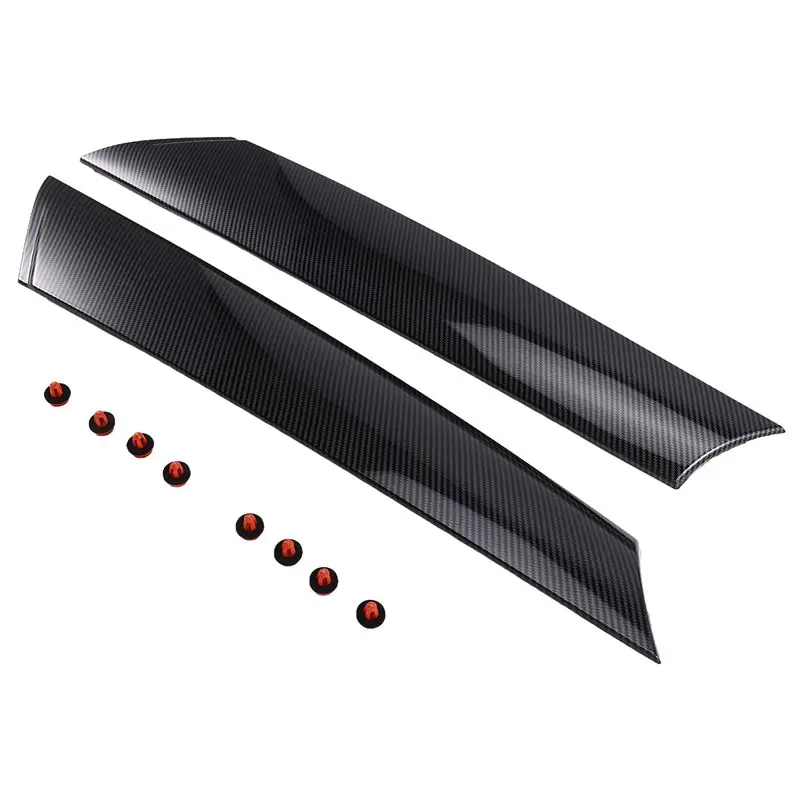 

AB96-For Mini Cooper 2007-2015 Front A Pillar Windshield Post Trims 2X Set Black R55 R56 R57 51137272583 51137272584