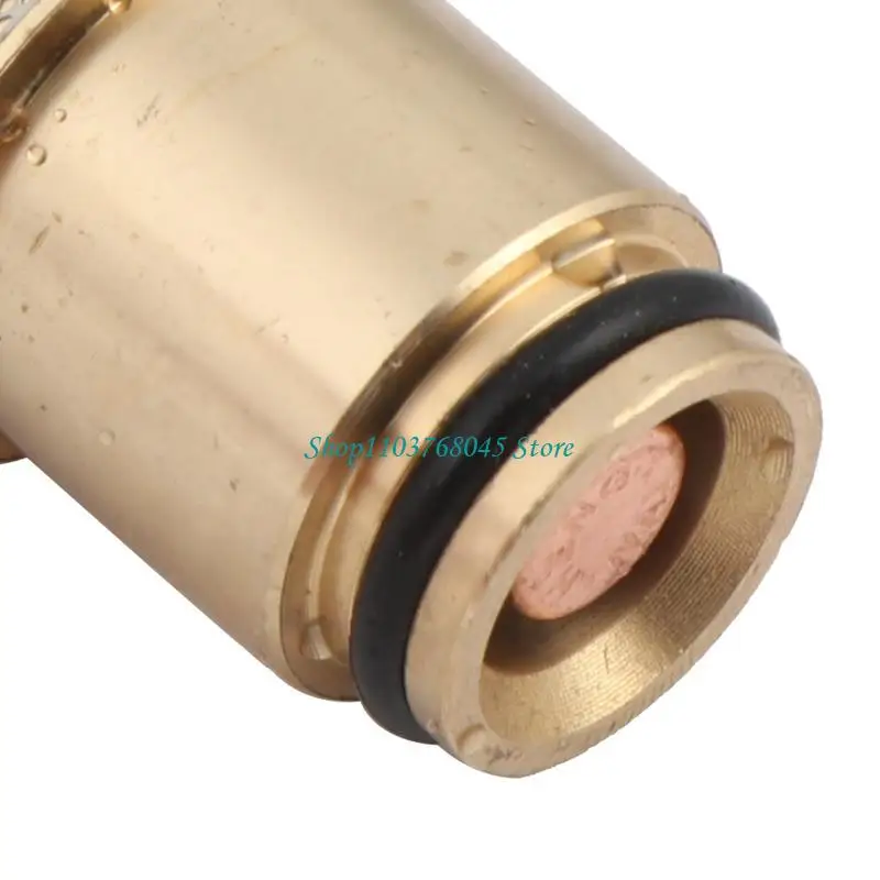 R53F Thermostatic Mixing Val ve Brass Thermostat Control Water Blending Mixer Val ve