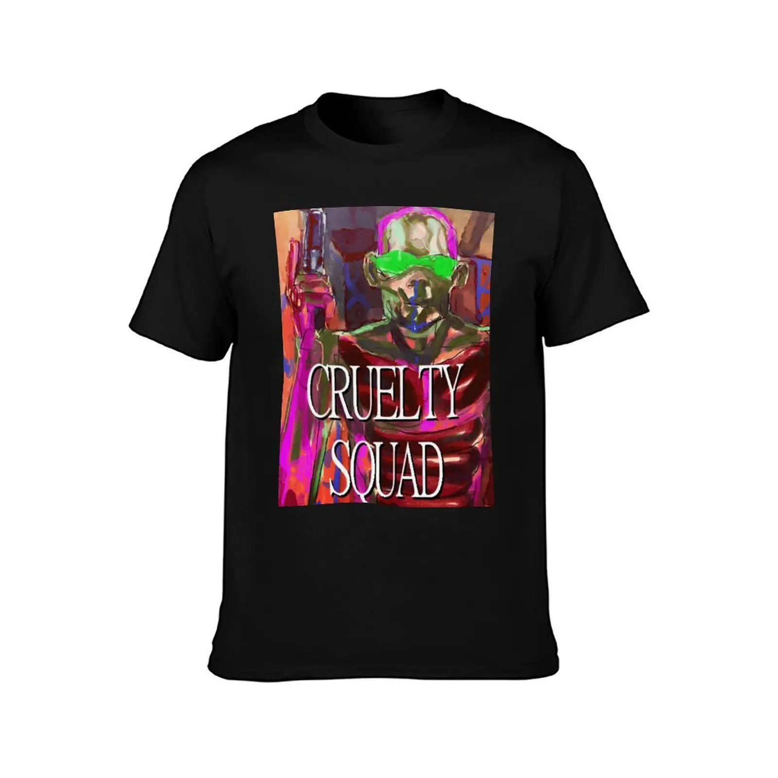 تي شيرت Squad Cruelty قمصان مضحكة تي شيرت رجالي قطن للرجال تي شيرت جرافيك مضحك g t للرجال #2
