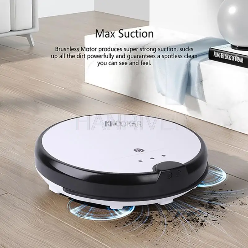 Smart Robot Stofzuiger Voor Thuis Tapijt Automatische Opladen Sweep Stof Sterke Zuigkracht Ontwerp Wifi App Smart Gepland 9R