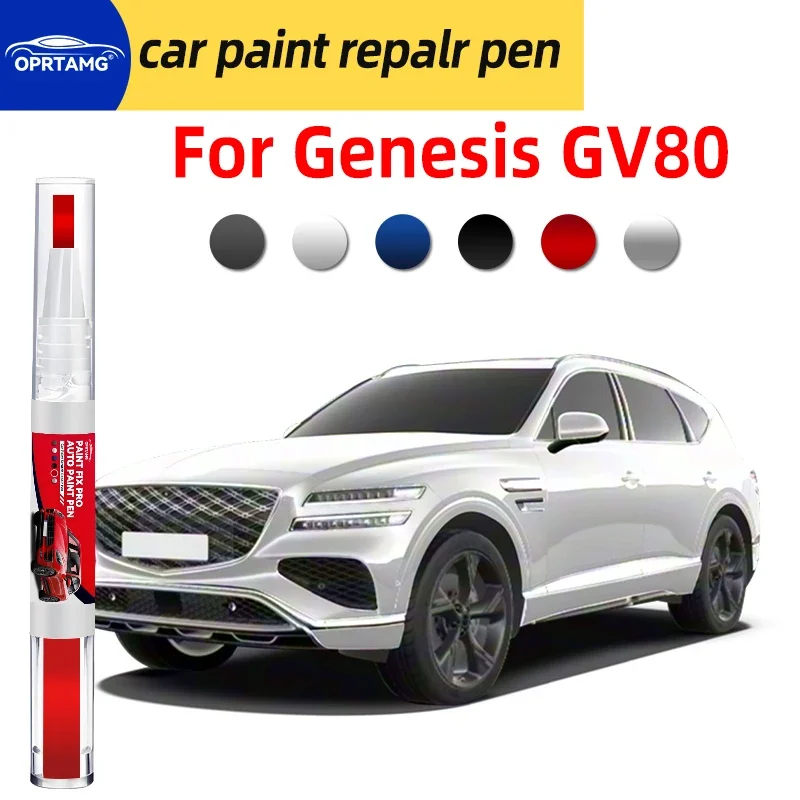 Caneta de reparo de pintura de carro, para genesis gv80, reparo de arranhões, spray preto, ferramentas de pintura de carro, acessórios, gadgets, autom