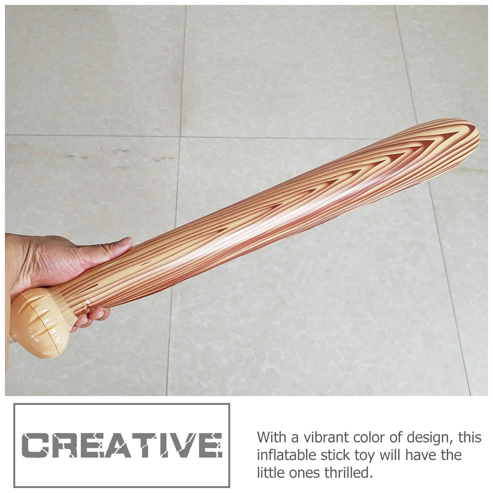 

3Pcs Inflatable Baseball Bat Bright Color PVC Party Cheering Stick Birthday Decoration Kids Plaything Reusable Foldable Sports